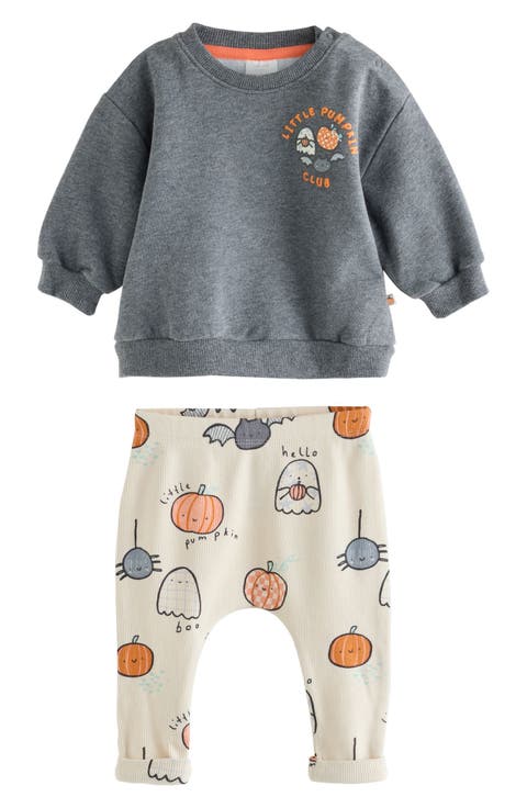 Little Pumpkin Sweatshirt & Leggings Set