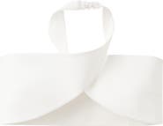 MANGO Starring Hailey Bieber Dario Halter Neck Crop Top
