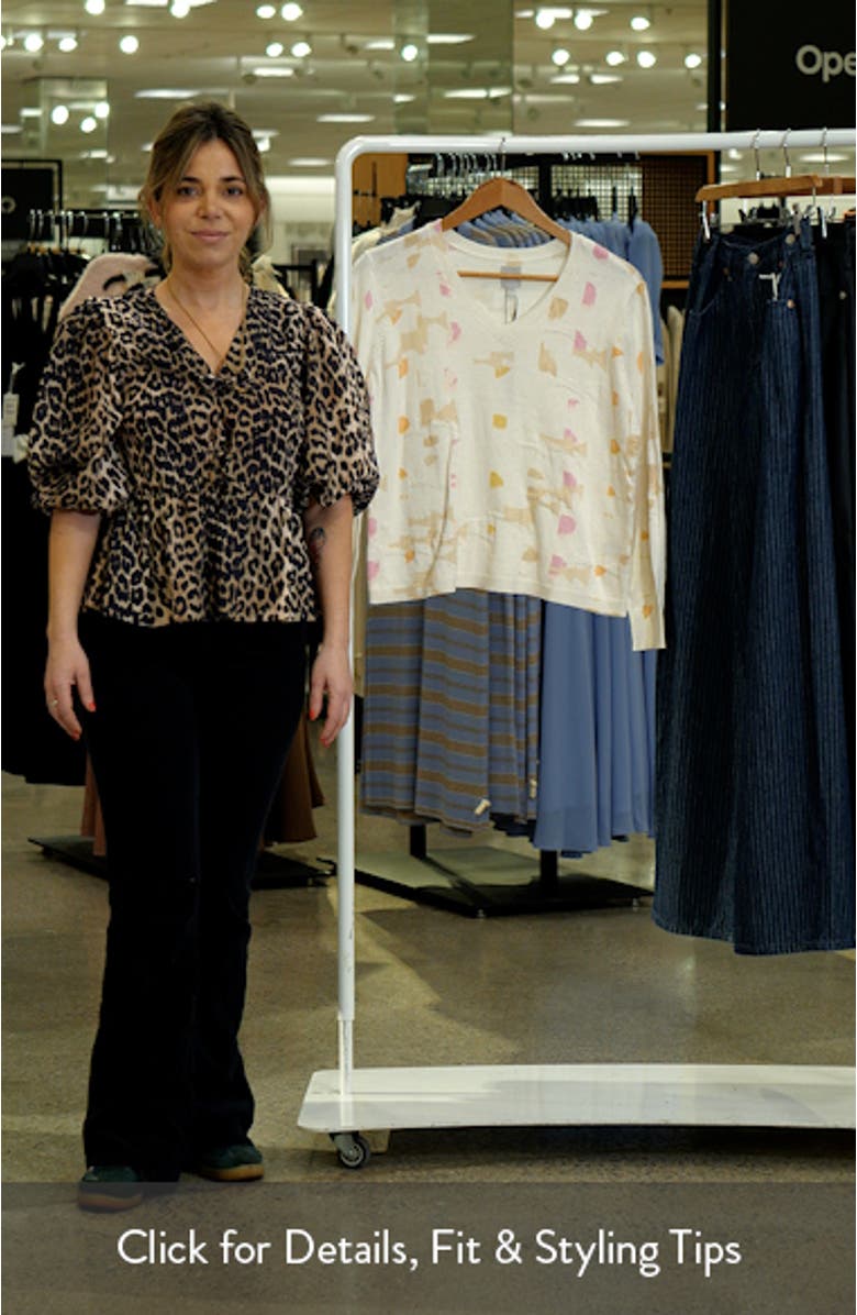 Mod Mix V-Neck Sweater, sales video thumbnail