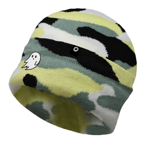 Dalix Ghost Beanie In Green Camo