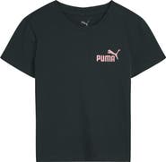 PUMA Kids' Foundations Stretch Cotton T-Shirt