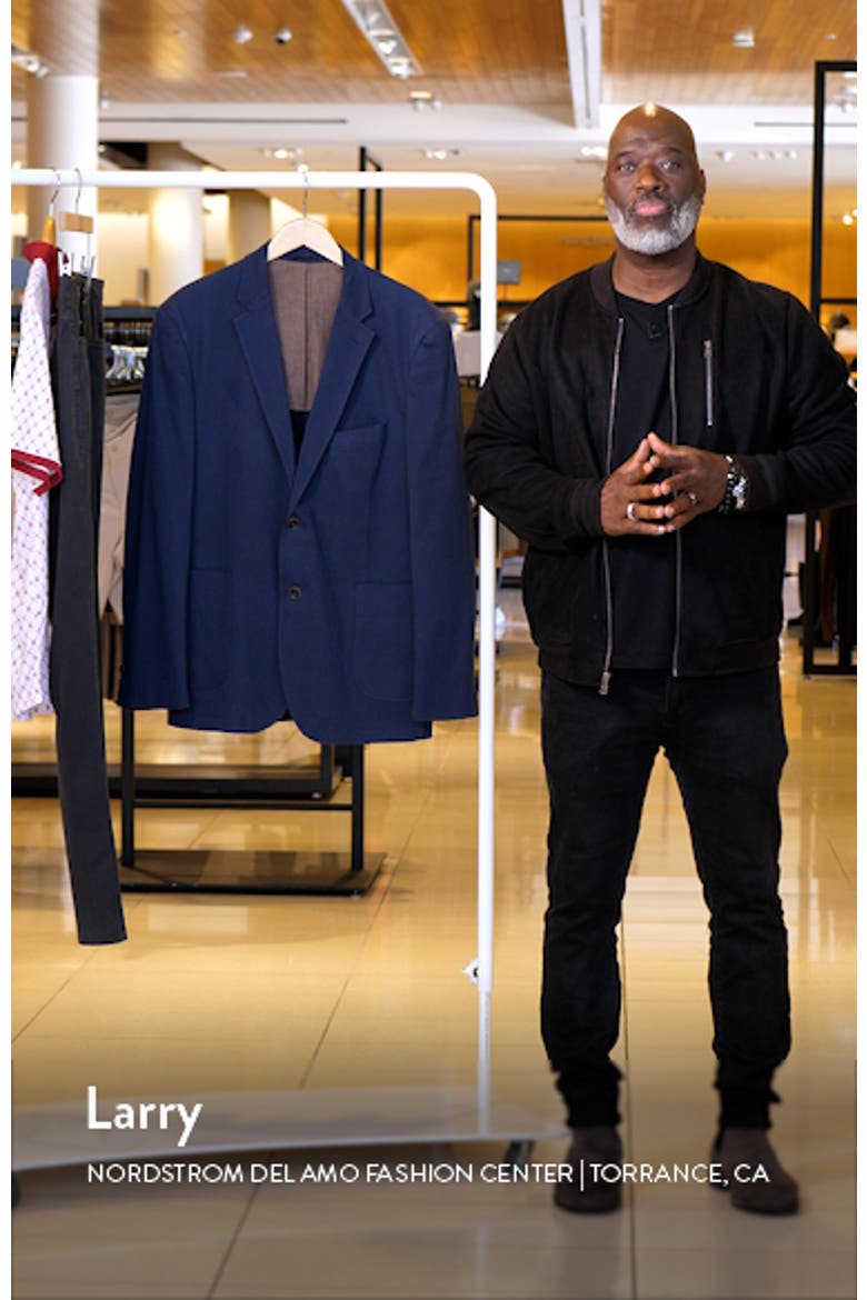 Washed Stretch Cotton Sport Coat video