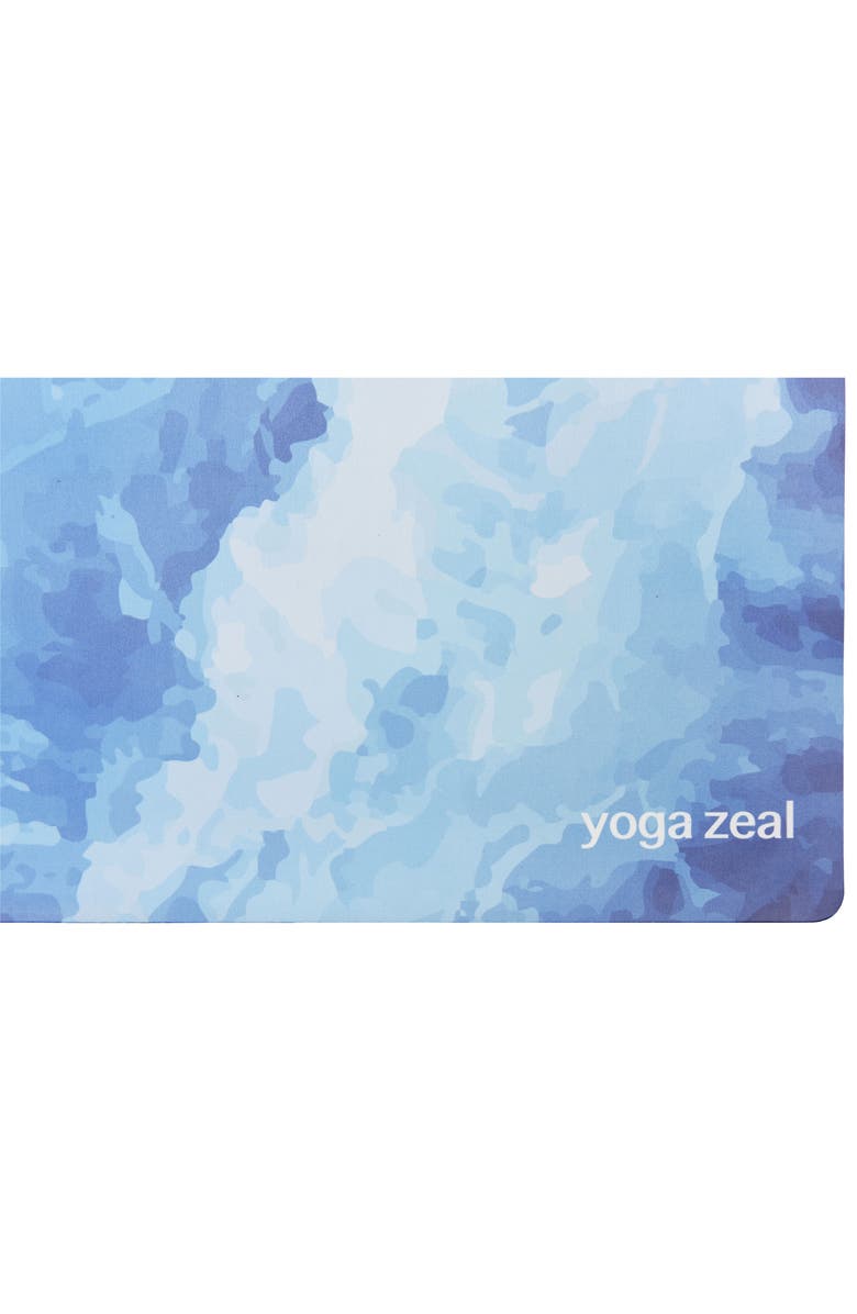 yoga zeal Ocean Print Yoga Mat, Alternate, color, 