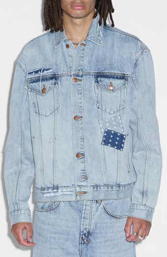 Oh G Oversize Rip & Repair Denim Trucker Jacket