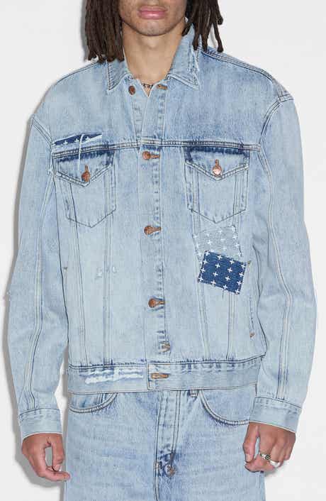 Oh G Oversize Rip & Repair Denim Trucker Jacket