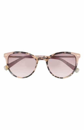 Ted Baker 52mm Round Sunglasses