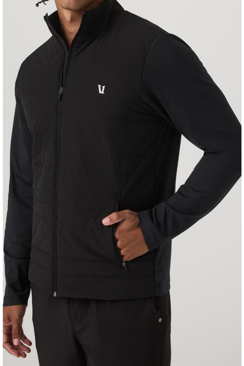 Sunday Insulated Hybrid Jacket, Main, color, BLACK