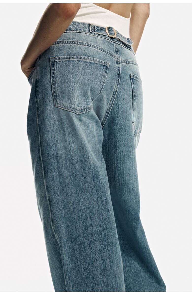 H&M Wide Regular Waist Jeans, Alternate, color, 