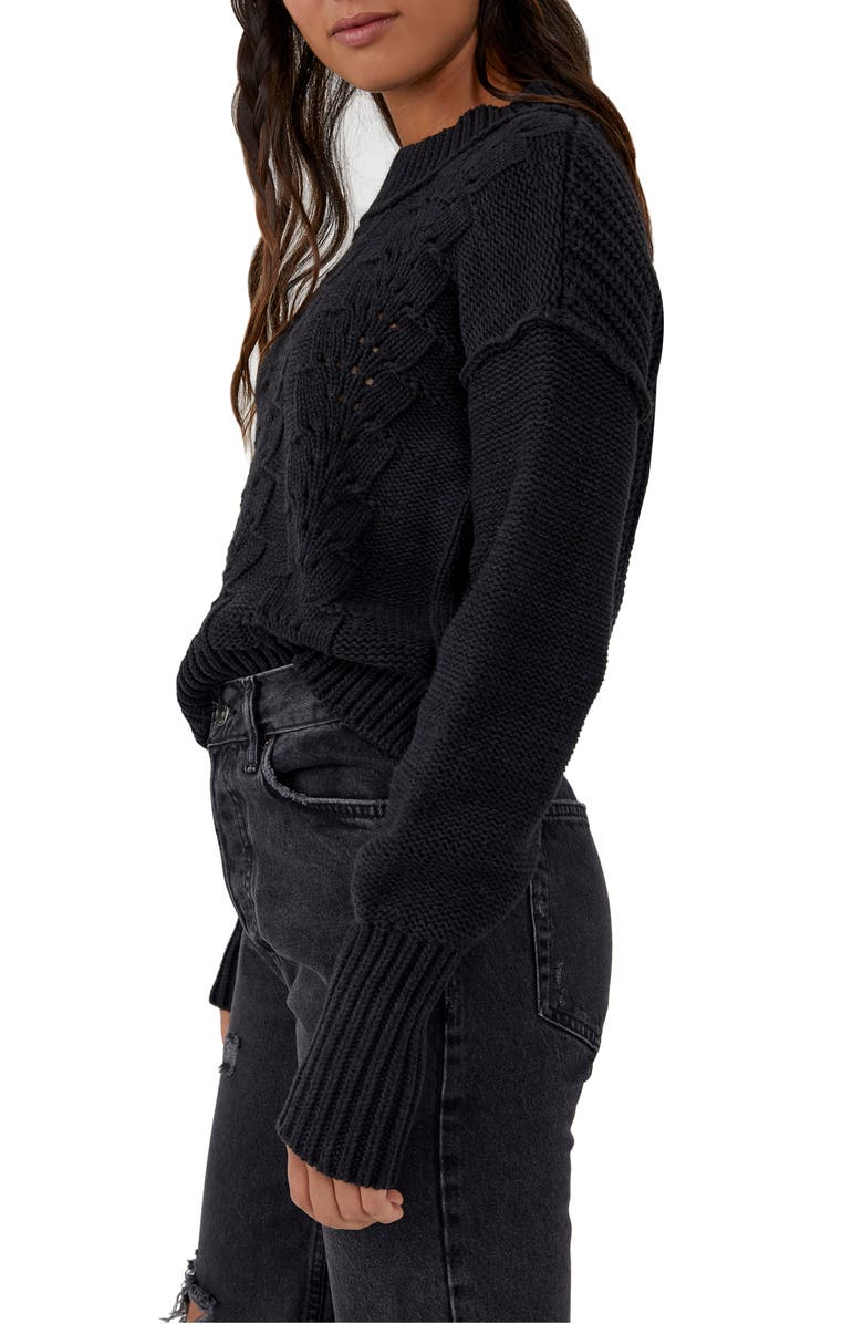 Free People Bell Song Cotton Blend Sweater, Alternate, color,