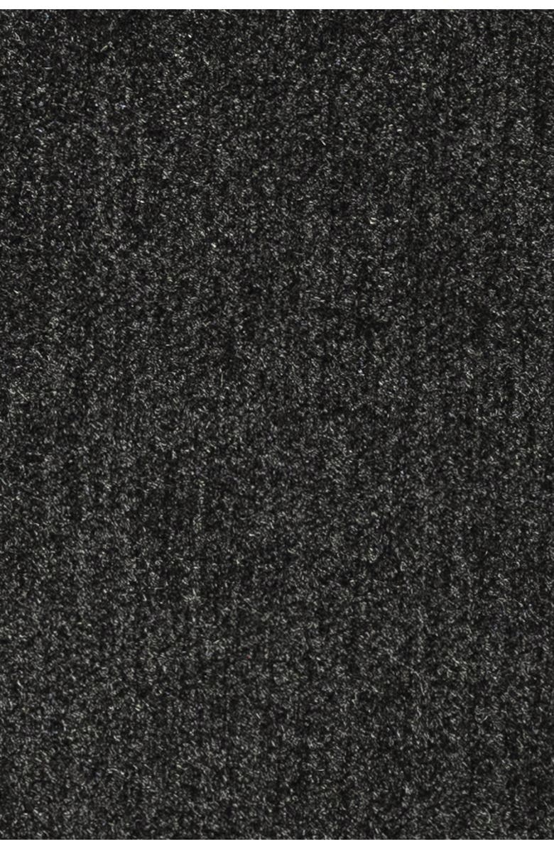 Elaine Smith Luxe Velour Plush Chenille Indoor & Outdoor Woven Accent Pillow, Alternate, color, Charcoal