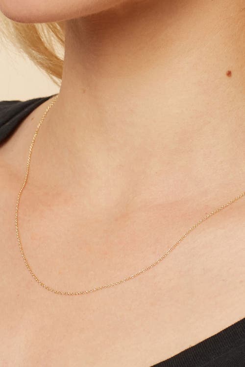 Oradina 18k Gold Rimini Rolo Chain In Yellow Gold
