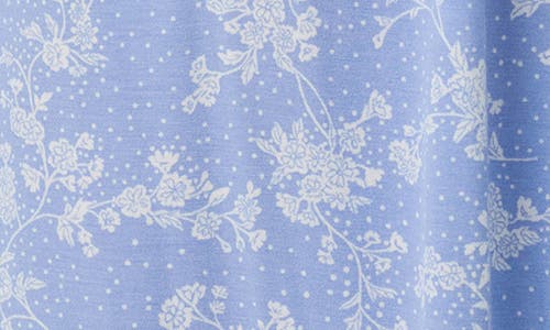 Eileen West Floral Waltz Nightgown In Animal Print
