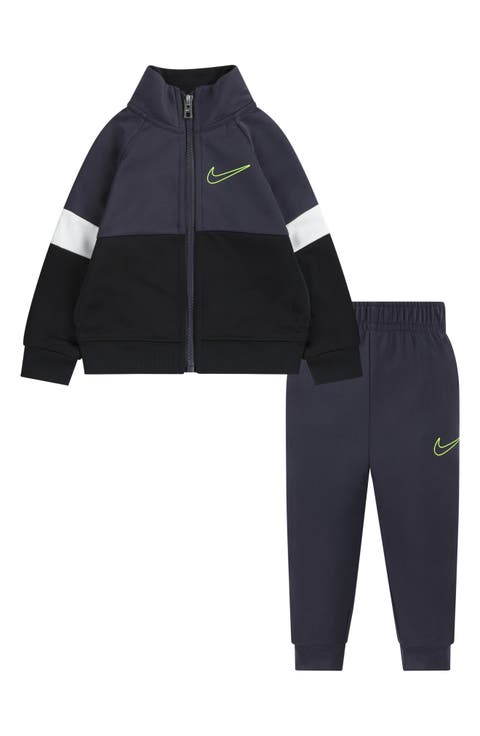 Colorblock Tricot Jacket & Joggers Set (Baby)