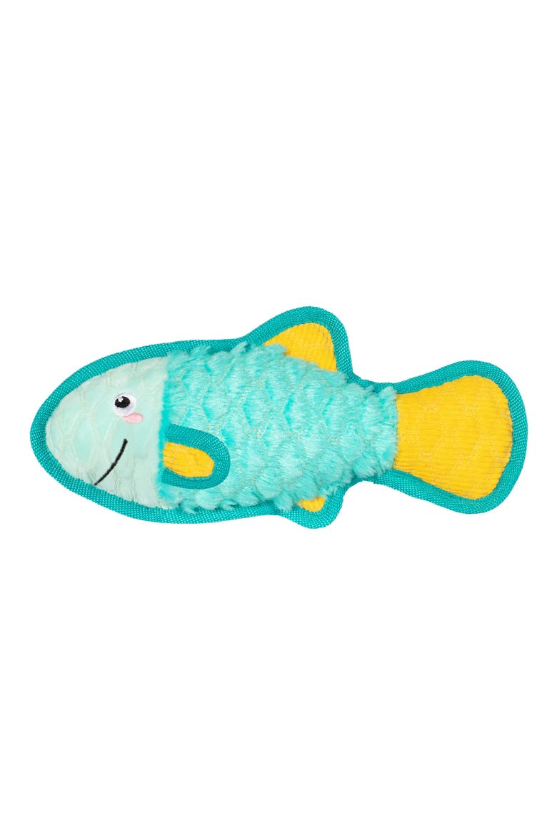 Fish You The Best Durable Dog Toy, Main, color, BLUE