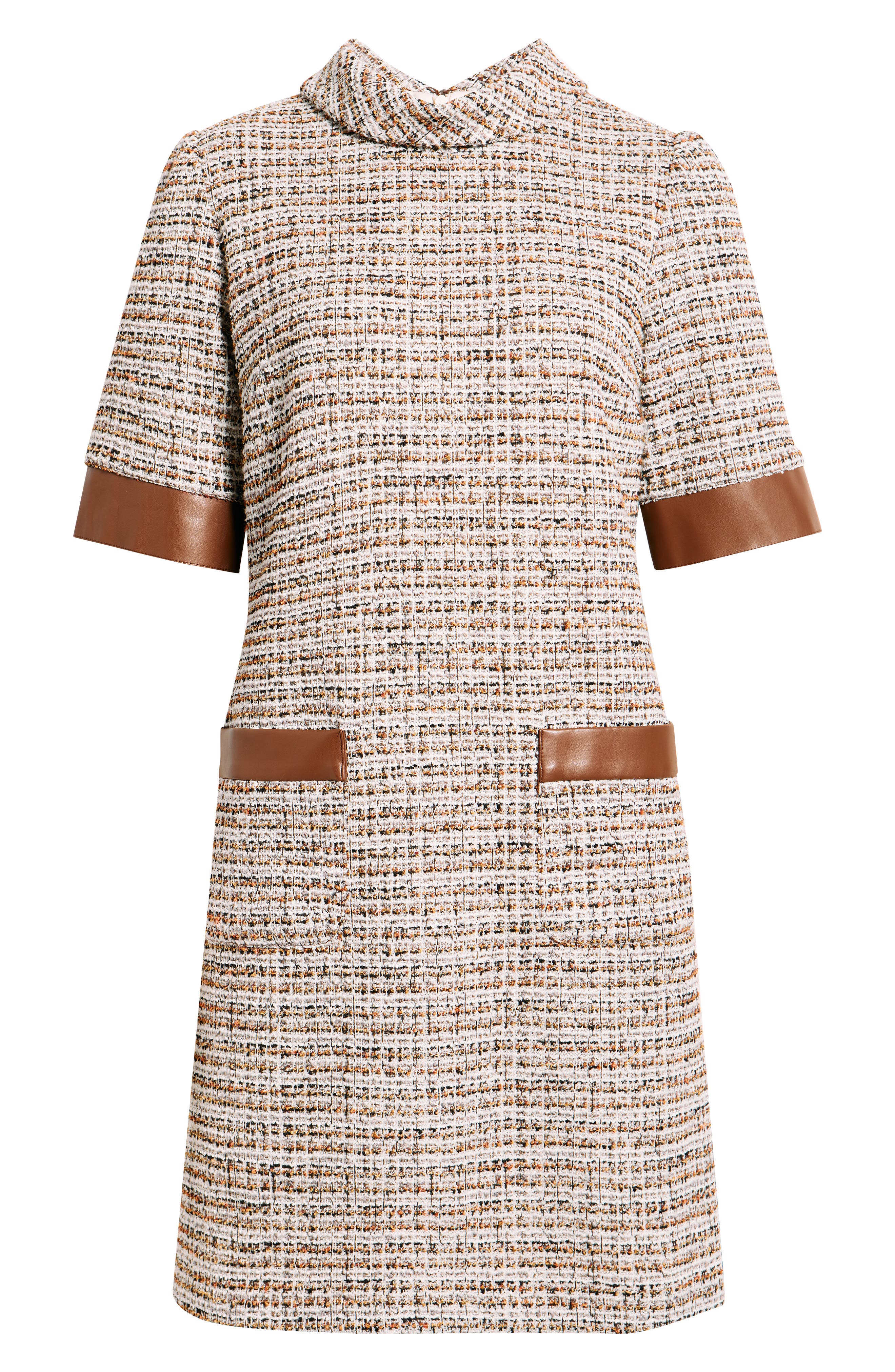 metallic tweed dress Endless Rose