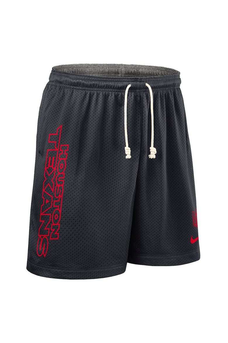 Men's Nike Navy Houston Texans Sideline Reversible Performance Shorts, Alternate, color, Navy