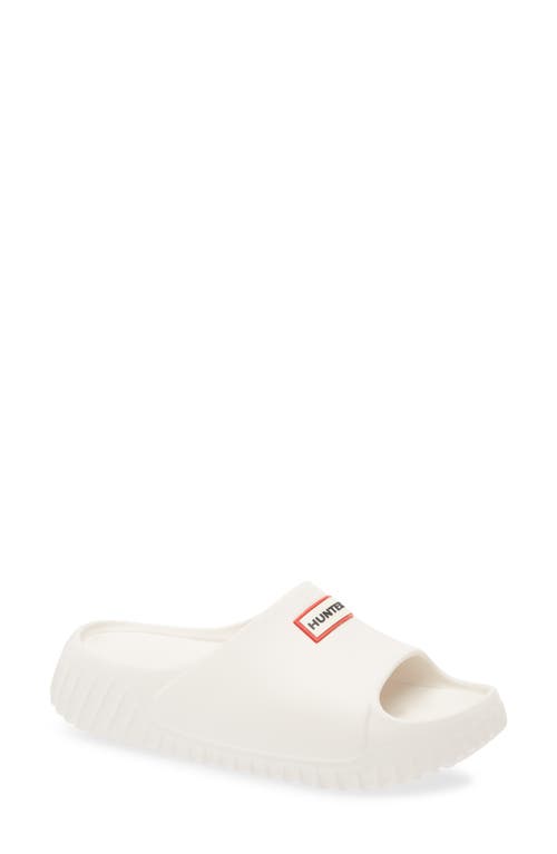 HUNTER HUNTER FAROE PLATFORM SLIDE SANDAL