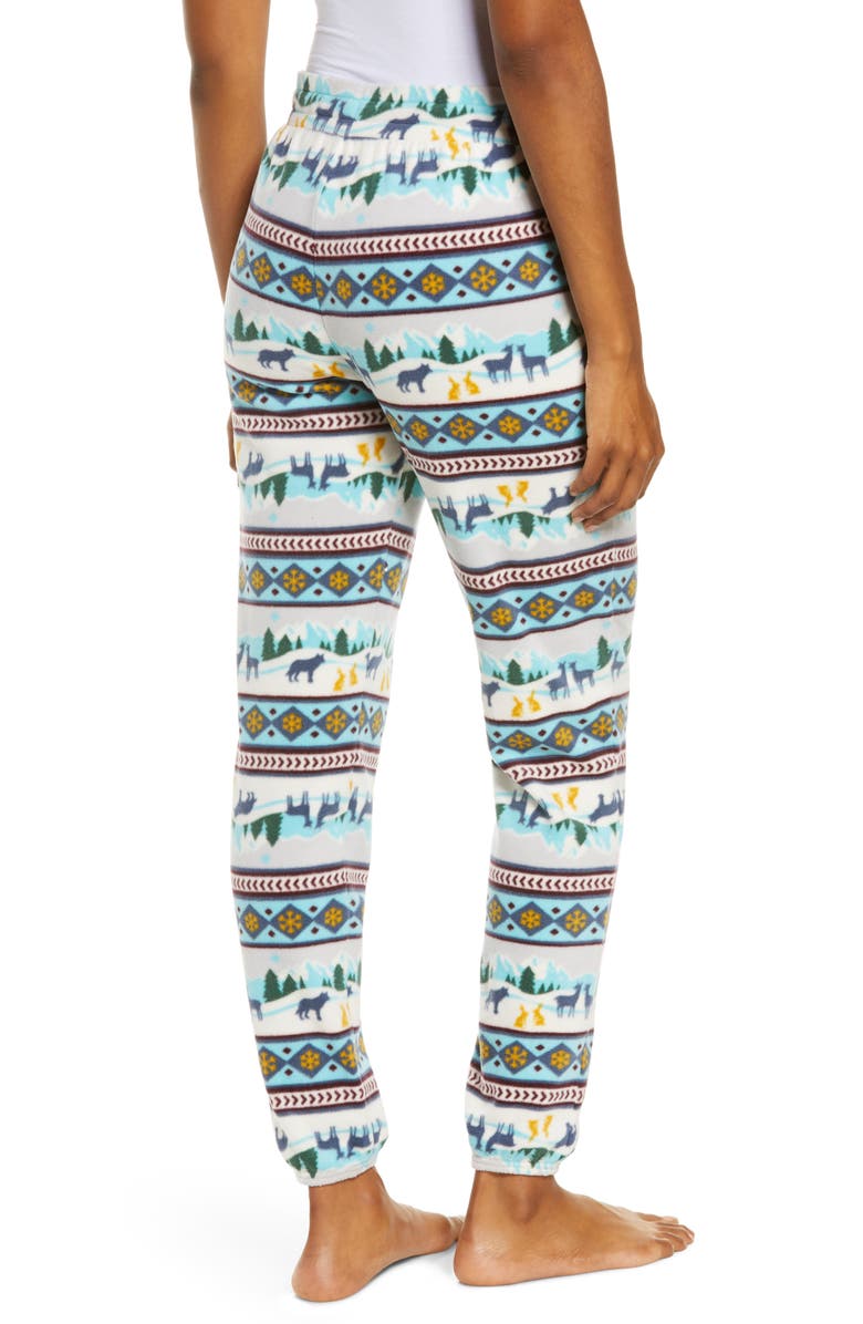 BP. Print Microfleece Joggers, Alternate, color,