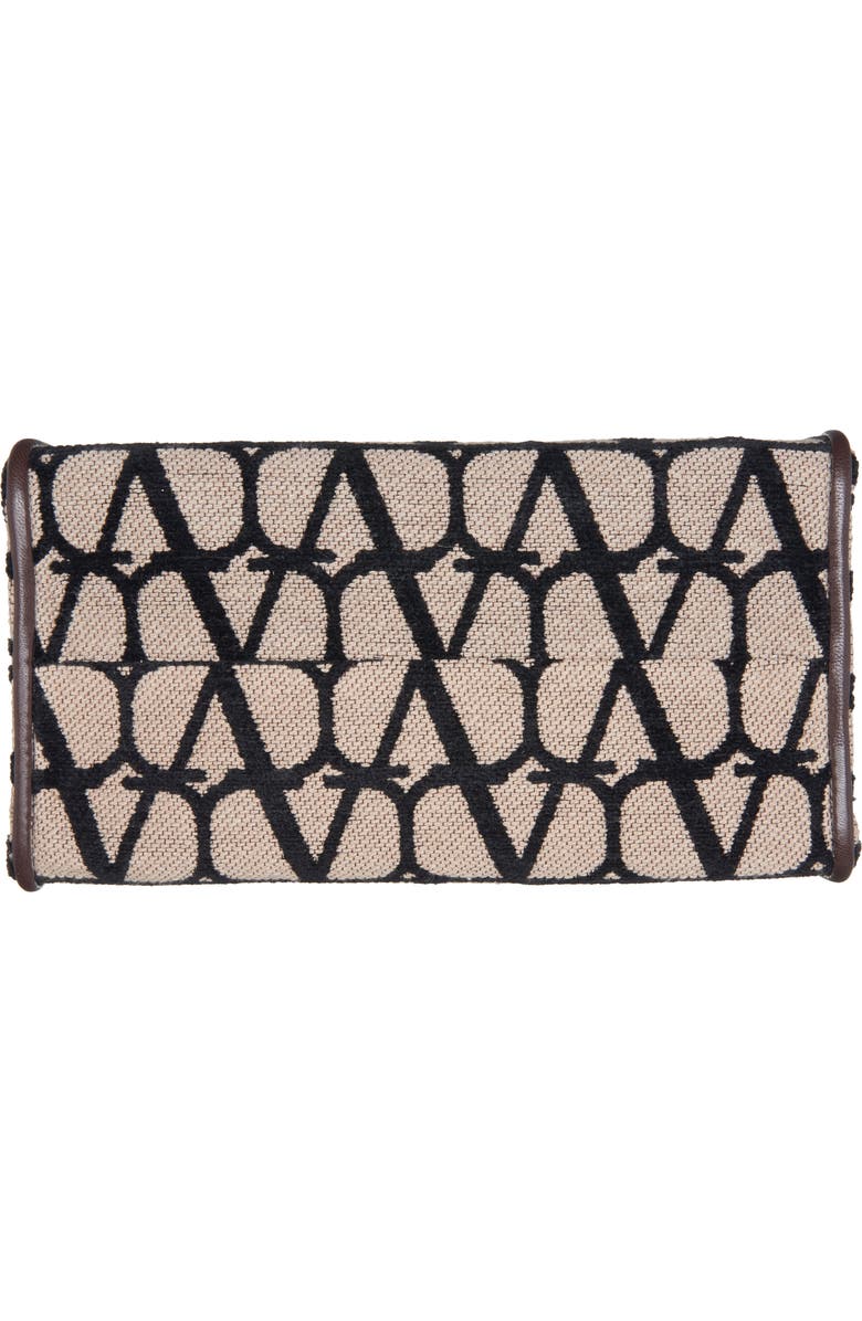 Valentino Garavani Small La Troisième VLOGO Toile Print Canvas Tote, Alternate, color,