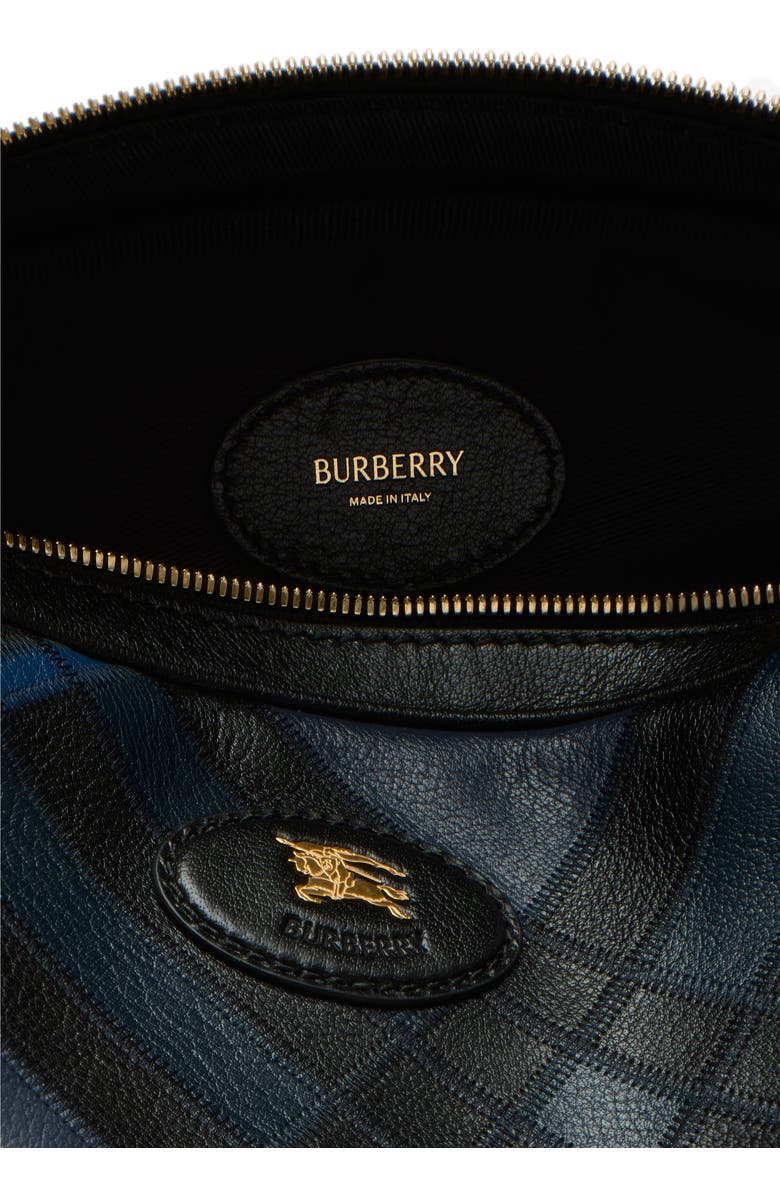 Burberry Highlands Pouch, Alternate, color, Storm Blue