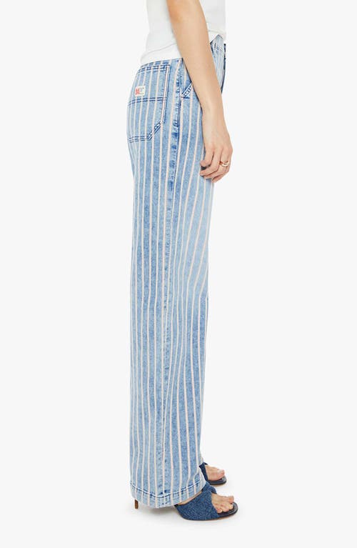 Mother High Waist Spinner Skimp Baggy Wide-leg Jeans