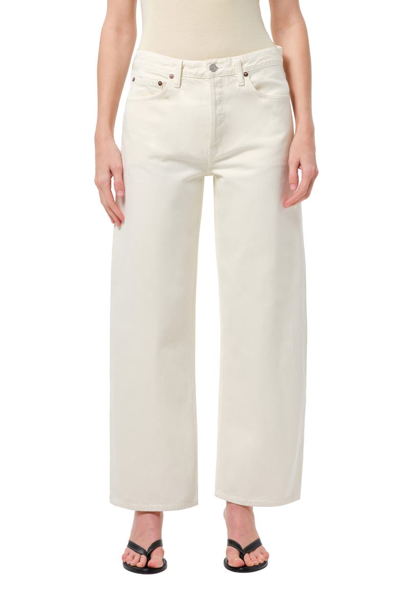 Arc Loose Wide Leg Jeans, Main, color, SOLAR LIGHTT YELLOW