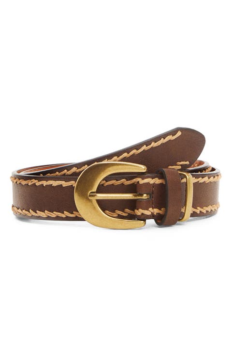 Monique Faux Leather Belt