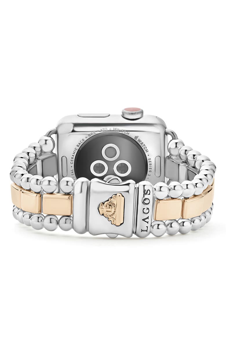 LAGOS Smart Caviar Diamond Apple Watch<sup>®</sup> Watchband, Alternate, color, 