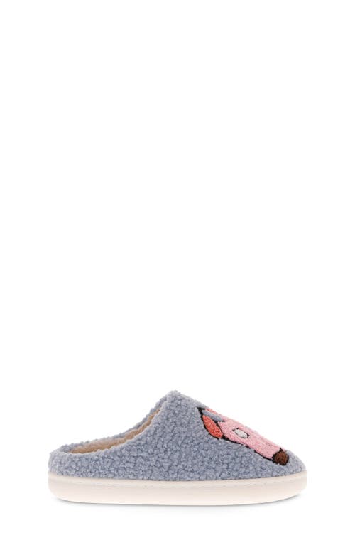 Mia Kids' Little Cozi Slipper In Blue Cowboy