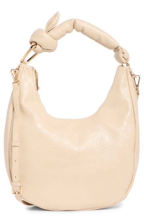 Lilie Knotted Handle Shoulder Bag
