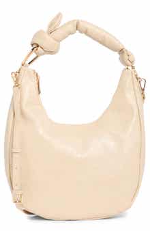 Melie Bianco Lilie Knotted Handle Shoulder Bag