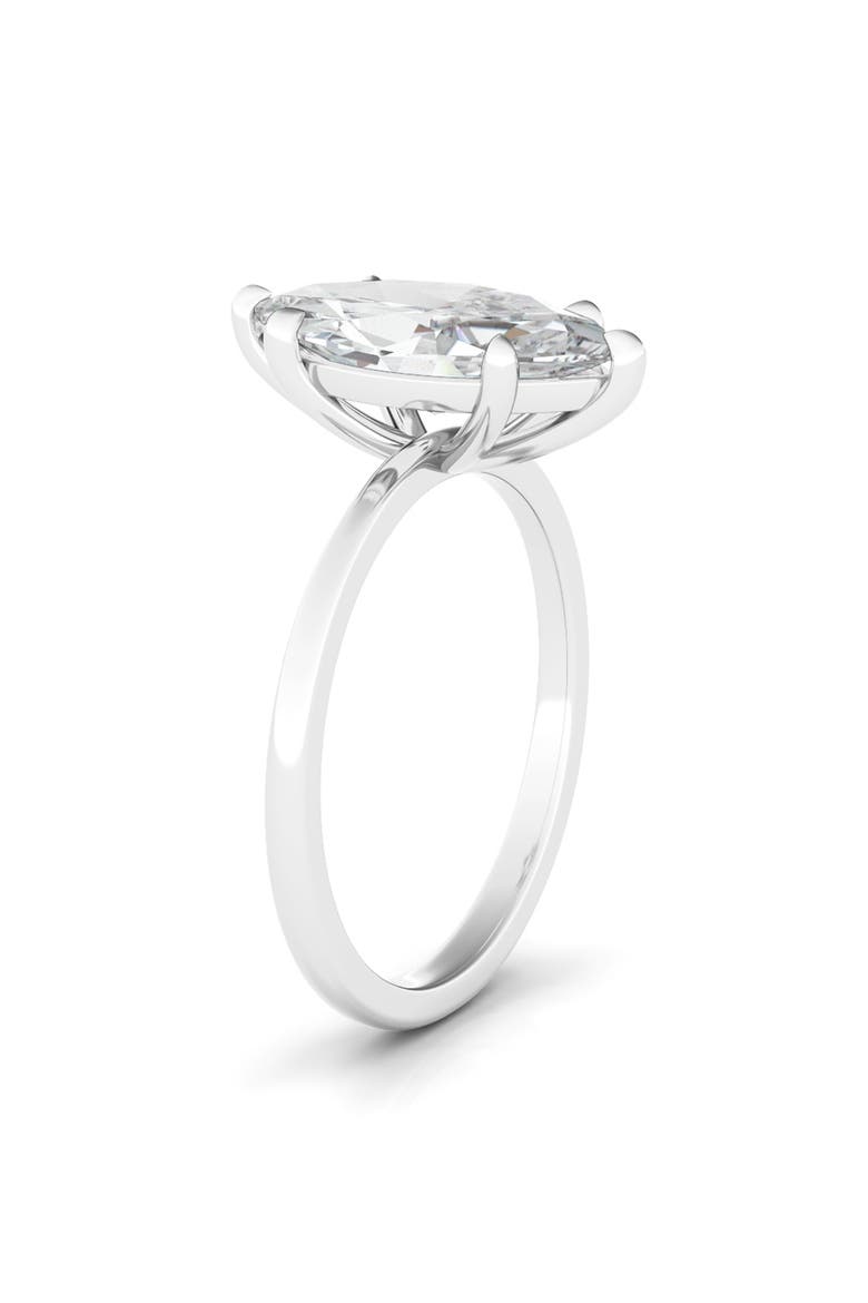 Marquise Cut Lab Created Diamond Ring, Alternate, color, 2.00 CTW 18K WHITE GOLD