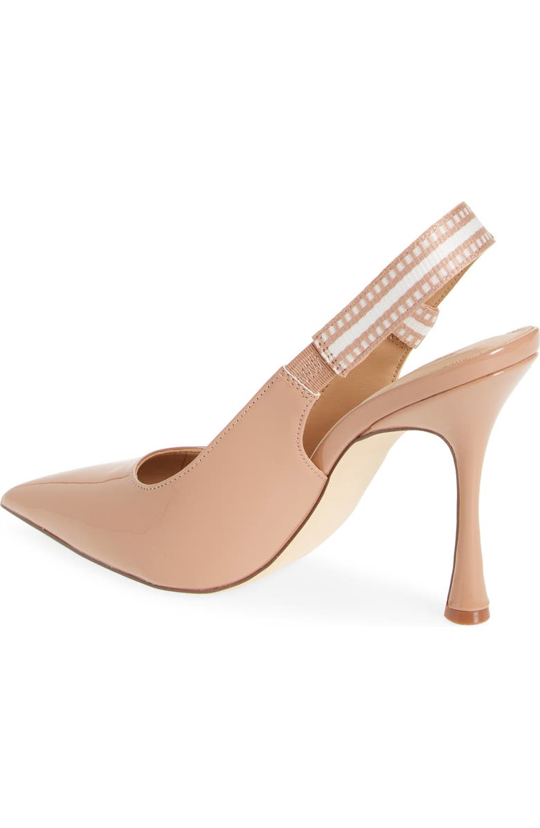 Steve Madden Bri Slingback Pump, Alternate, color, Blush Patent