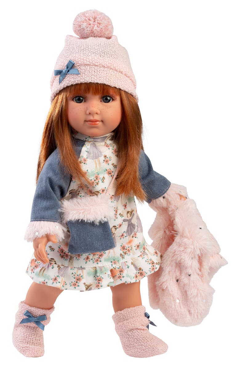 Llorens Autumn 13.8-Inch Soft Body Fashion Baby Doll, Alternate, color, 