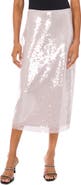 1.STATE Sequin Column Midi Skirt