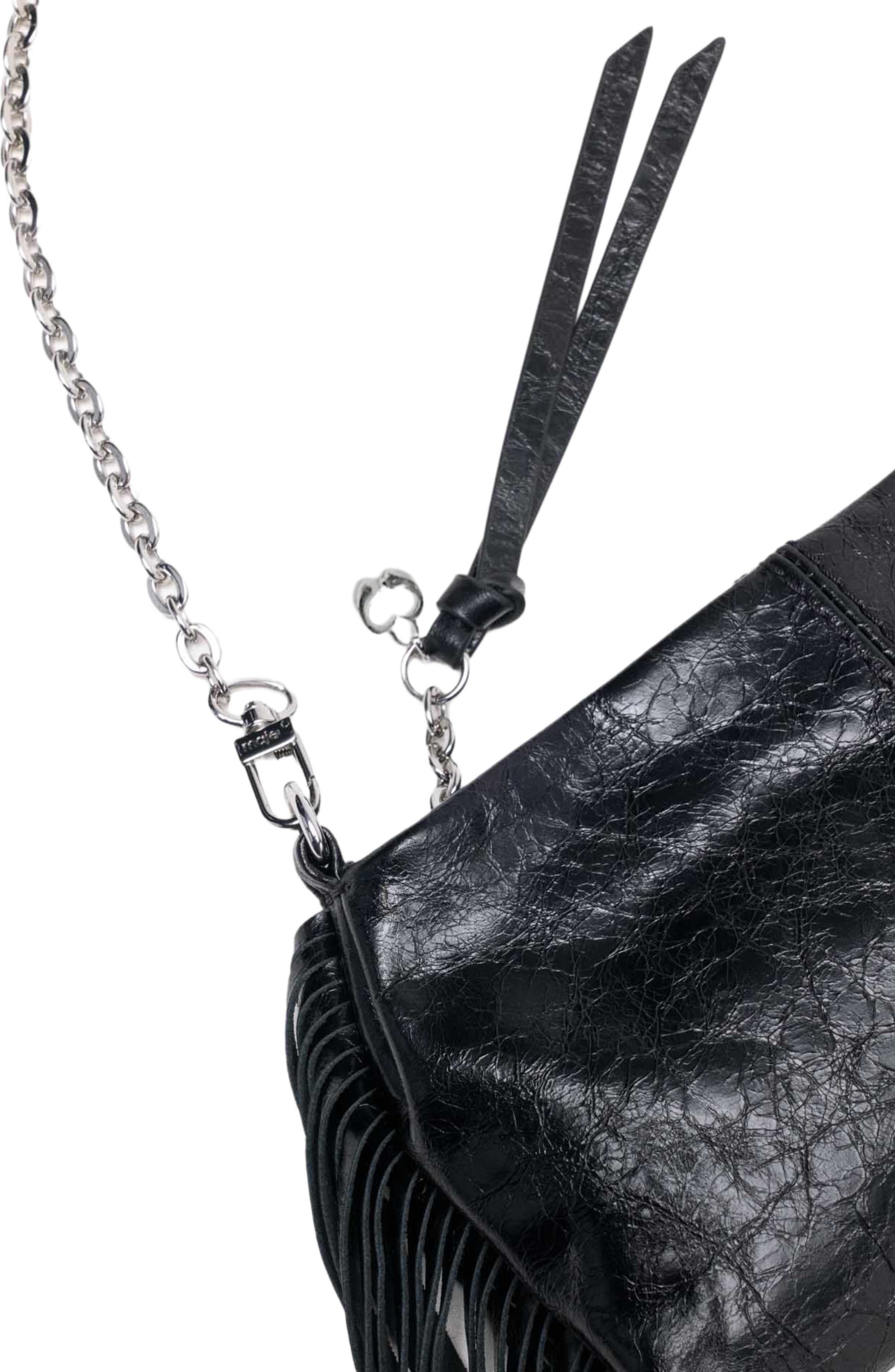 Patent leather Miss M Pouch bag, Alternate, color, Black