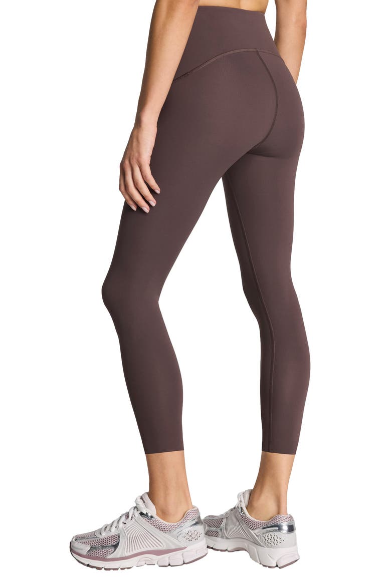 SPANXshape™ Booty Boost® 7/8 Leggings, Alternate, color, DARK CACAO
