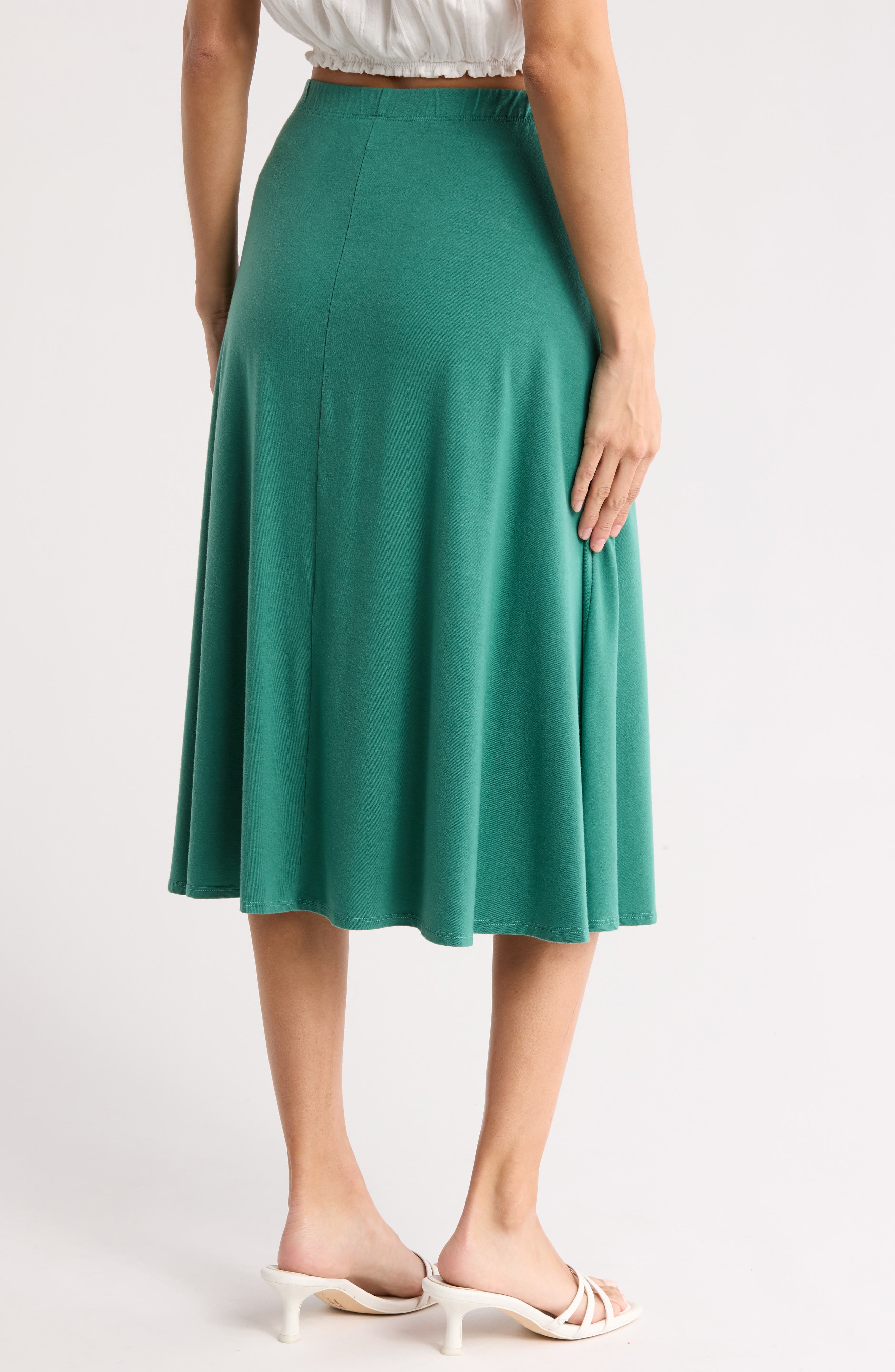 Flared Midi Skirt - image 4