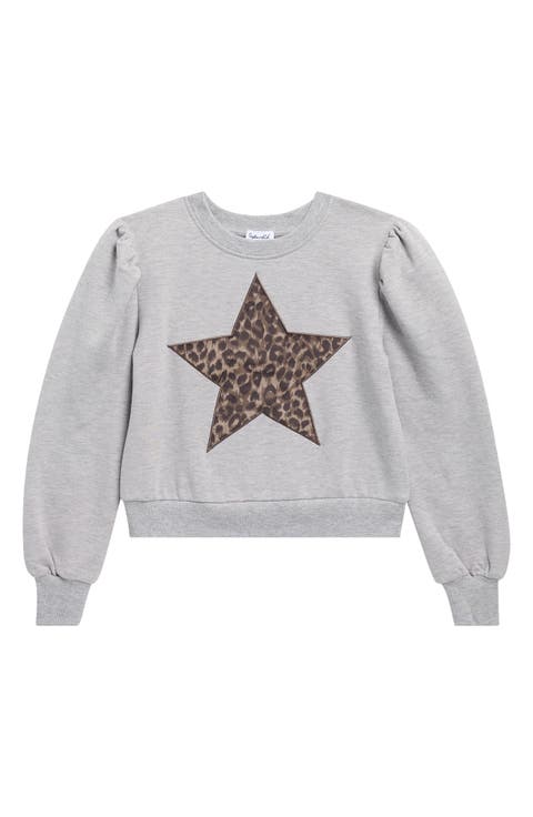 Kids' Cheetah Star Sweatshirt