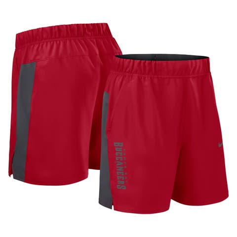 Men's Nike Red Tampa Bay Buccaneers Woven Victory Performance Shorts