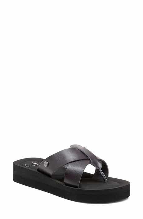 Wilmer Faux Leather Platform Sandal