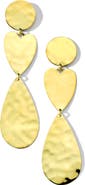 Ippolita Classico Crinkle Linear Drop Earrings