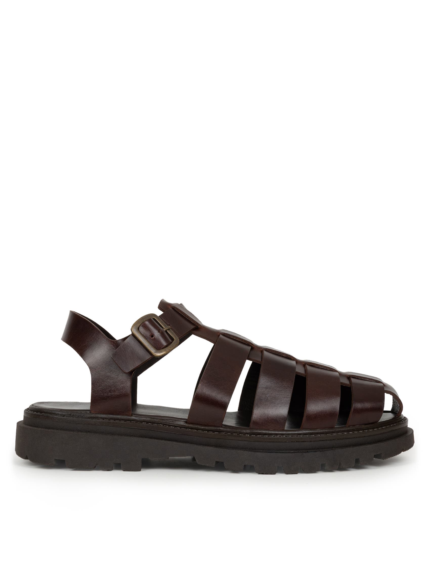 Argos Flat Sandals, Alternate, color, Bison