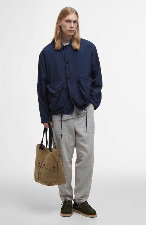 Barbour Transport 3 Way Tote Bag Backpack In Golden Khaki