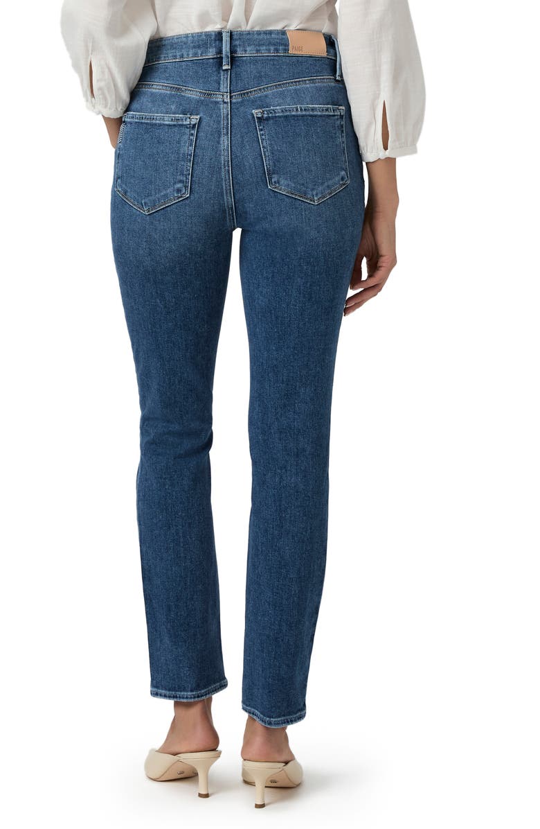 PAIGE Gemma High Waist Cigarette Jeans, Alternate, color, Novelist