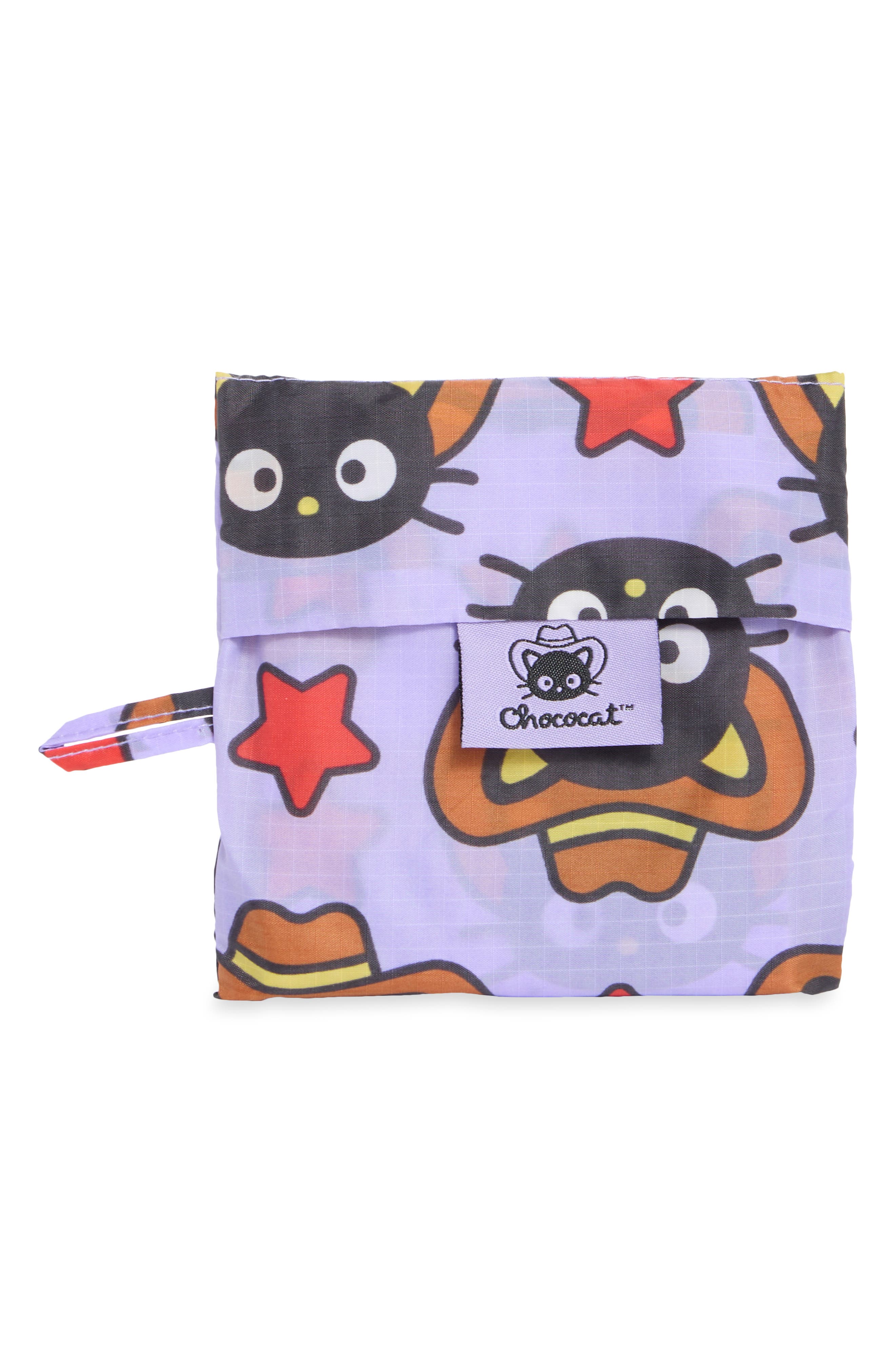 Standard Recycled Nylon Tote, Alternate, color, CHOCOCAT WESTERN