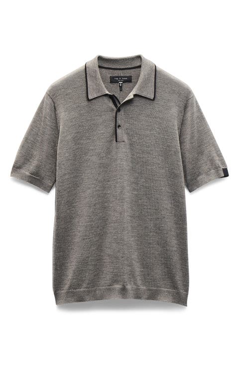 Crawford Wool & Cashmere Sweater Polo