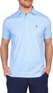 TailorByrd Micro Check Performance Golf Polo