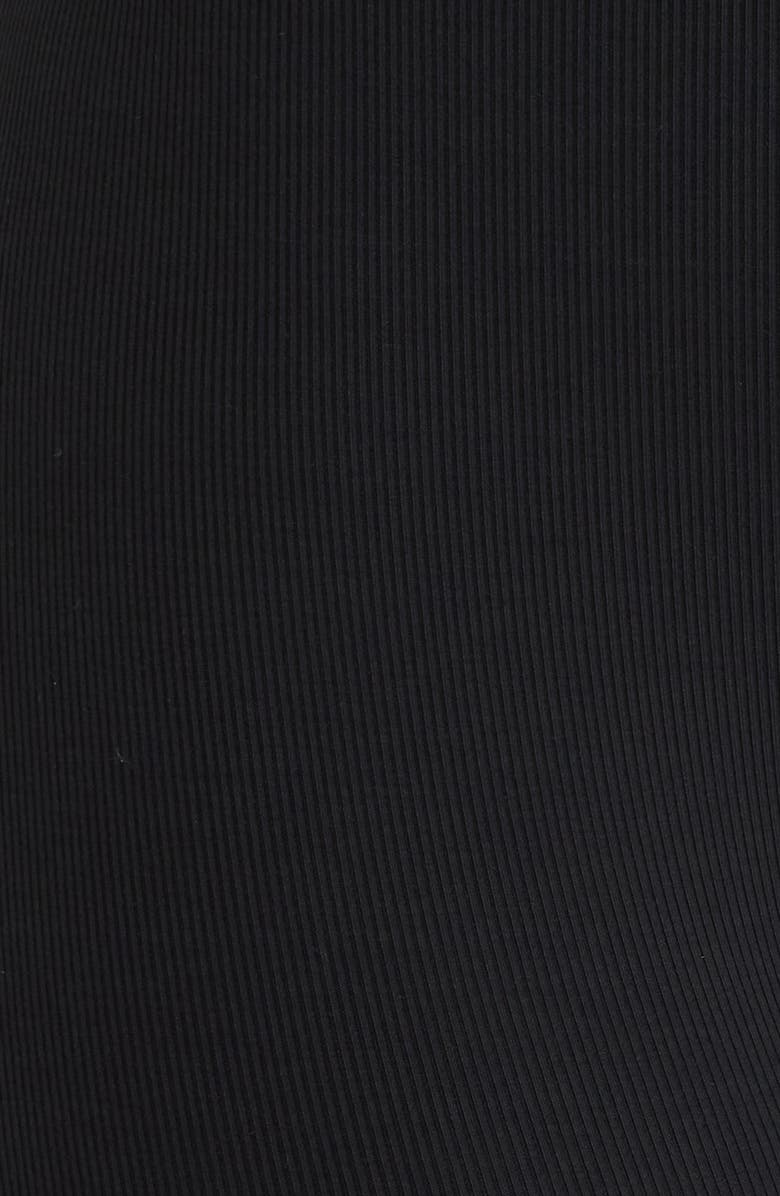 TomboyX Rib 9-Inch Boxer Briefs, Alternate, color, Black