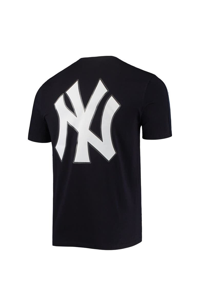 PRO STANDARD Men's Pro Standard Navy/ New York Yankees Taping T-Shirt, Alternate, color,